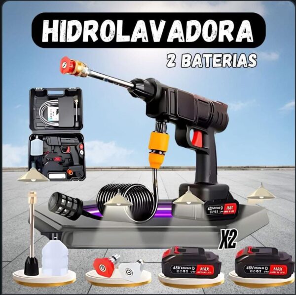 Hidrolavadora Portatil Recargable